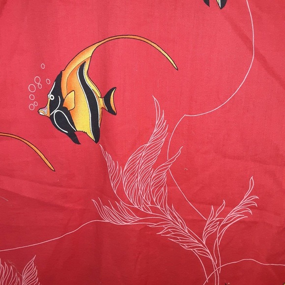 Vintage Passion Fruit Honolulu Hawaiian Shirt sz L Button up - Picture 8 of 8